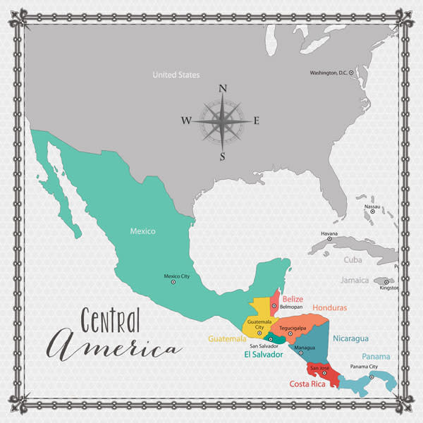 SCRAPBOOK CUSTOMS 12X12 MEMORIES CENTRAL AMERICA 12X12