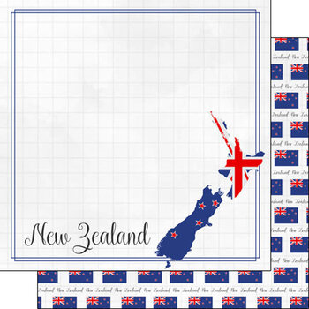 SCRAPBOOK CUSTOMS SCRAPBOOK CUSTOMS NEW ZEALAND ADVENTURE 12X12