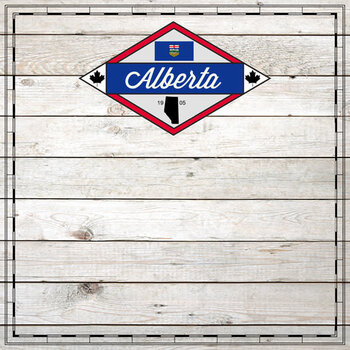 SCRAPBOOK CUSTOMS WOOD SIGHTSEEING - ALBERTA