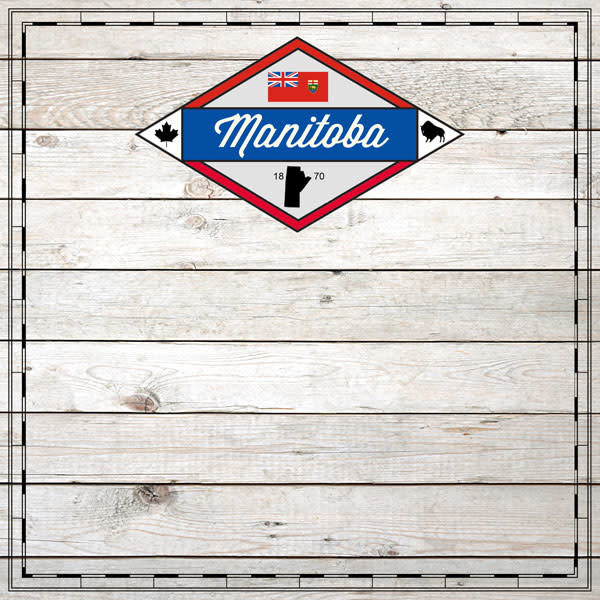 SCRAPBOOK CUSTOMS WOOD SIGHTSEEING - MANITOBA