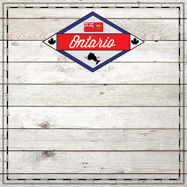 SCRAPBOOK CUSTOMS WOOD SIGHTSEEING - ONTARIO