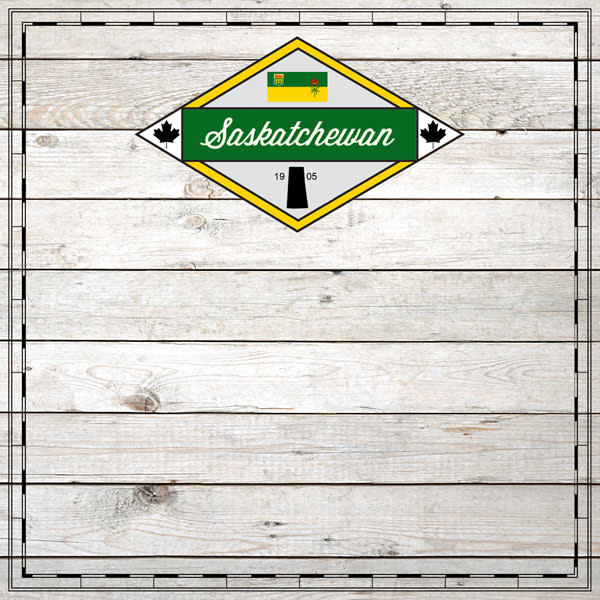 SCRAPBOOK CUSTOMS SCRAPBOOK CUSTOMS WOOD SIGHTSEEING SASKATCHEWAN 12X12