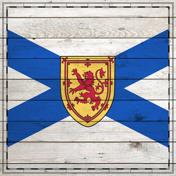 SCRAPBOOK CUSTOMS 12X12 NOVA SCOTIA WOOD SIGHTSEEING F