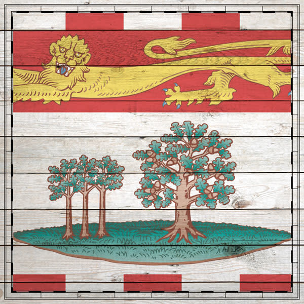 SCRAPBOOK CUSTOMS 12X12 PRINCE EDWARD ISLAND WOOD SIGH