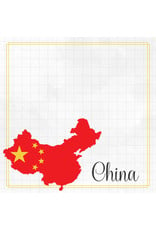 SCRAPBOOK CUSTOMS SCRAPBOOK CUSTOMS CHINA ADVENTURE BORDER 12X12