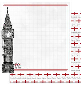 SCRAPBOOK CUSTOMS SCRAPBOOK CUSTOMS LONDON BIG BEN ADVENTURE 12X12