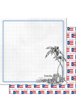 SCRAPBOOK CUSTOMS SCRAPBOOK CUSTOMS PUERTO RICO ADVENTURE BEACH 12X12