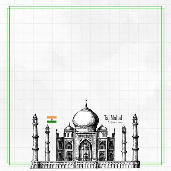 SCRAPBOOK CUSTOMS SCRAPBOOK CUSTOMS TAJ MAHAL INDIA  ADVENTURE 12X12