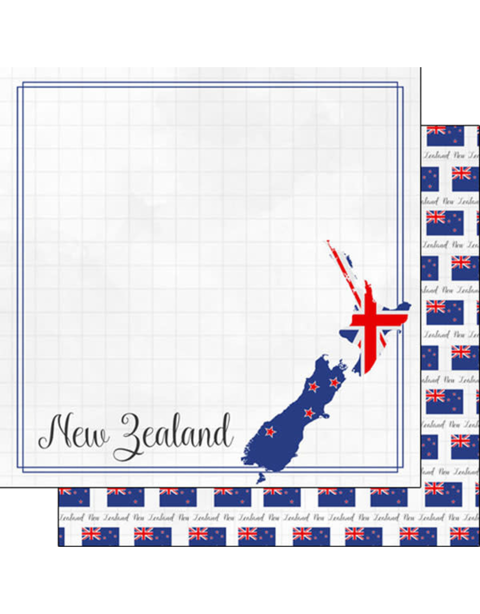 SCRAPBOOK CUSTOMS SCRAPBOOK CUSTOMS NEW ZEALAND ADVENTURE 12X12