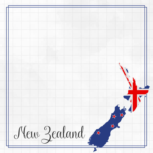 SCRAPBOOK CUSTOMS SCRAPBOOK CUSTOMS NEW ZEALAND ADVENTURE 12X12