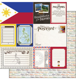 SCRAPBOOK CUSTOMS SCRAPBOOK CUSTOMS PHILIPPINES JOURNAL 12X12