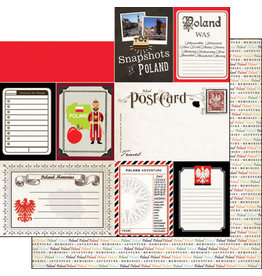 SCRAPBOOK CUSTOMS SCRAPBOOK CUSTOMS POLAND JOURNAL 12X12