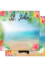 SCRAPBOOK CUSTOMS SCRAPBOOK CUSTOMS ST. JOHN GETAWAY 12X12