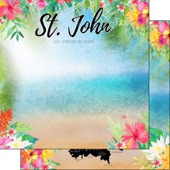 SCRAPBOOK CUSTOMS SCRAPBOOK CUSTOMS ST. JOHN GETAWAY 12X12