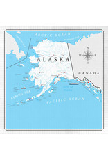 SCRAPBOOK CUSTOMS SCRAPBOOK CUSTOMS ALASKA ADVENTURE MAP 12X12