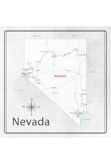SCRAPBOOK CUSTOMS SCRAPBOOK CUSTOMS NEVADA ADVENTURE MAP 12X12