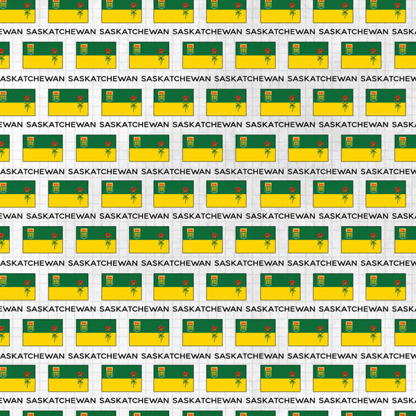 SCRAPBOOK CUSTOMS SCRAPBOOK CUSTOMS SASKATCHEWAN ADVENTURE FLAG 12X12
