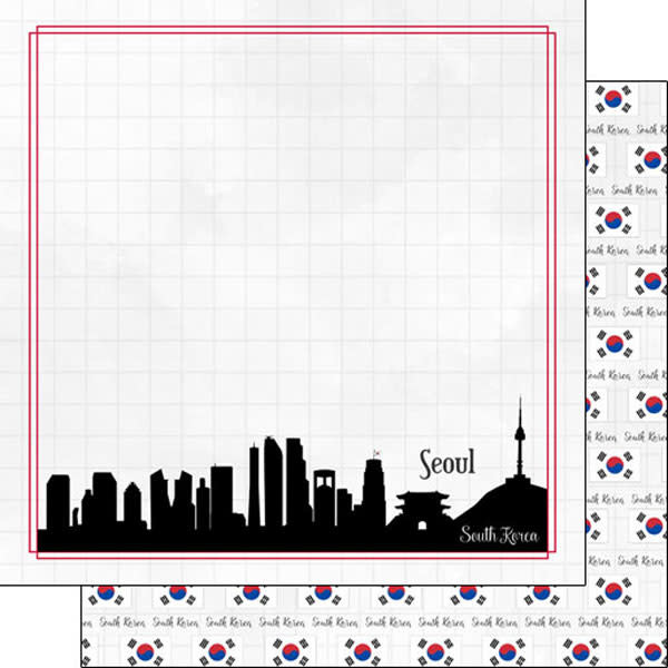 SCRAPBOOK CUSTOMS SCRAPBOOK CUSTOMS SEOUL ADVENTURE COMPANION 12X12