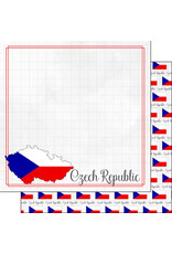 SCRAPBOOK CUSTOMS SCRAPBOOK CUSTOMS CZECH REPUBLIC ADVENTURE BORDER 12X12