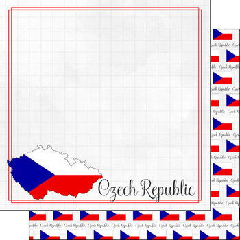 SCRAPBOOK CUSTOMS SCRAPBOOK CUSTOMS CZECH REPUBLIC ADVENTURE BORDER 12X12