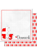 SCRAPBOOK CUSTOMS SCRAPBOOK CUSTOMS DENMARK ADVENTURE BORDER 12X12