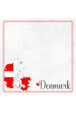 SCRAPBOOK CUSTOMS SCRAPBOOK CUSTOMS DENMARK ADVENTURE BORDER 12X12