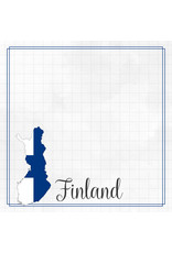 SCRAPBOOK CUSTOMS SCRAPBOOK CUSTOMS FINLAND ADVENTURE BORDER 12X12