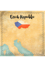 SCRAPBOOK CUSTOMS SCRAPBOOK CUSTOMS CZECH REPUBLIC MAP SIGHTS PAPER 12X12