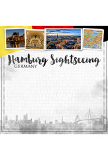 SCRAPBOOK CUSTOMS SCRAPBOOK CUSTOMS HAMBURG CITY SIGHTS PAPER 12X12