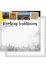 SCRAPBOOK CUSTOMS SCRAPBOOK CUSTOMS HAMBURG CITY SIGHTS PAPER 12X12