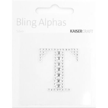 KAISERCRAFT KAISERCRAFT T 1.375" ALPHABET BLING