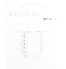 KAISERCRAFT KAISERCRAFT U 1.375" ALPHABET BLING