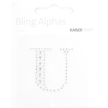 KAISERCRAFT KAISERCRAFT U 1.375" ALPHABET BLING