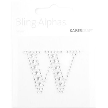 KAISERCRAFT KAISERCRAFT W 1.375" ALPHABET BLING