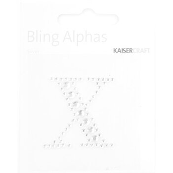 KAISERCRAFT KAISERCRAFT X 1.375" ALPHABET BLING