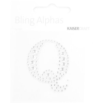 KAISERCRAFT KAISERCRAFT Q 1.375" ALPHABET BLING