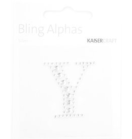 KAISERCRAFT KISERCRAFT Y 1.375" ALPHABET BLING