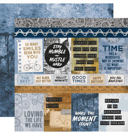 KAISERCRAFT KAISERCRAFT WORKSHOP COLLECTION HANDSOME PAPER 12X12