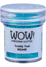 WOW! WOW TOTALLY TEAL EMBOSSING GLITTER 0.5OZ