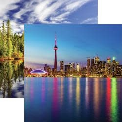 DESIGNS BY REMINISCE REMINISCE CANADA TORONTO SKYLINE 12X12