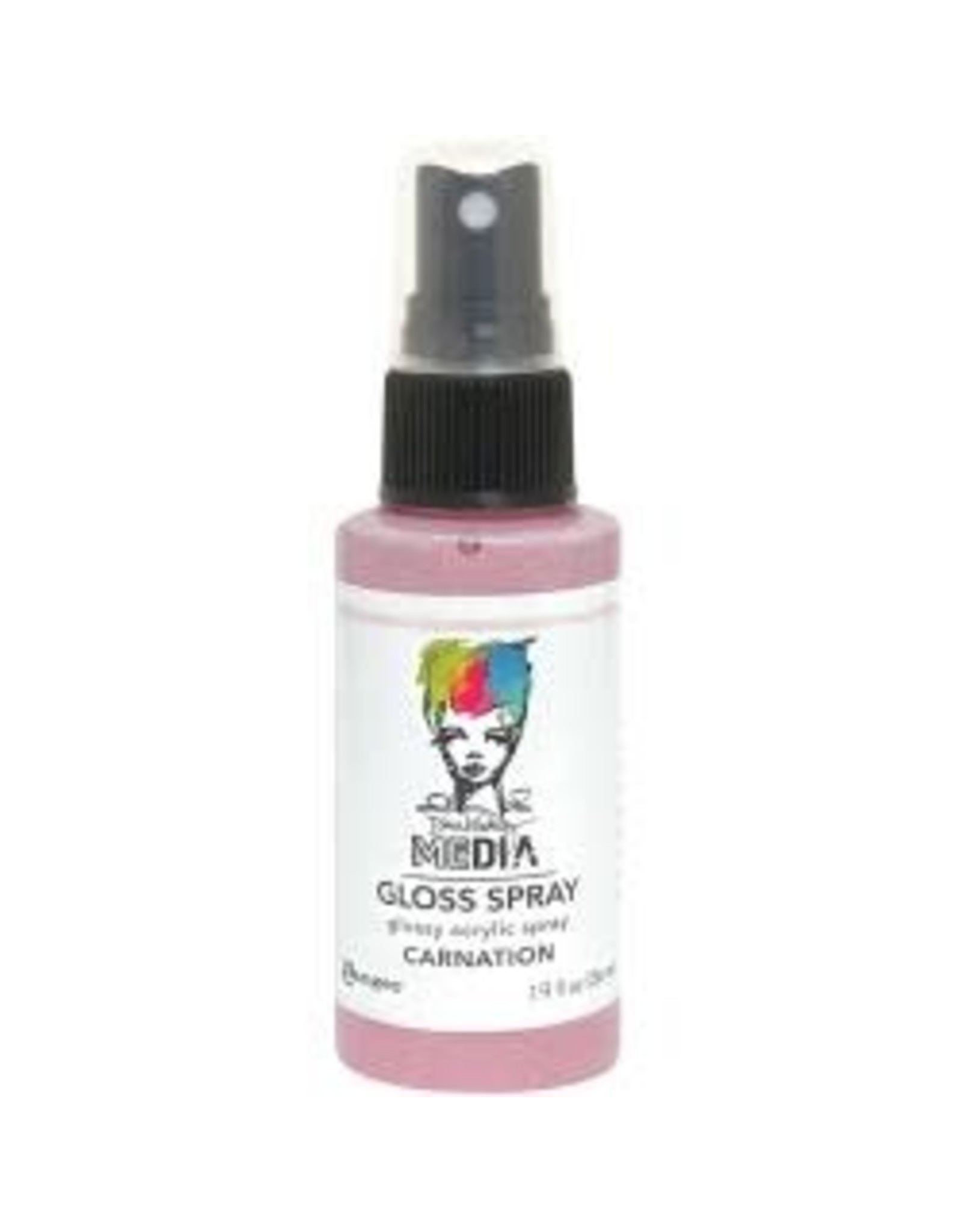 RANGER RANGER DINA WAKLEY MEDIA GLOSS SPRAY CARNATION 2OZ