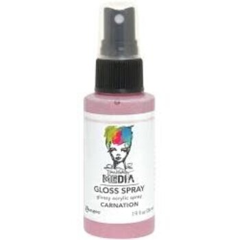 RANGER RANGER DINA WAKLEY MEDIA GLOSS SPRAY CARNATION 2OZ