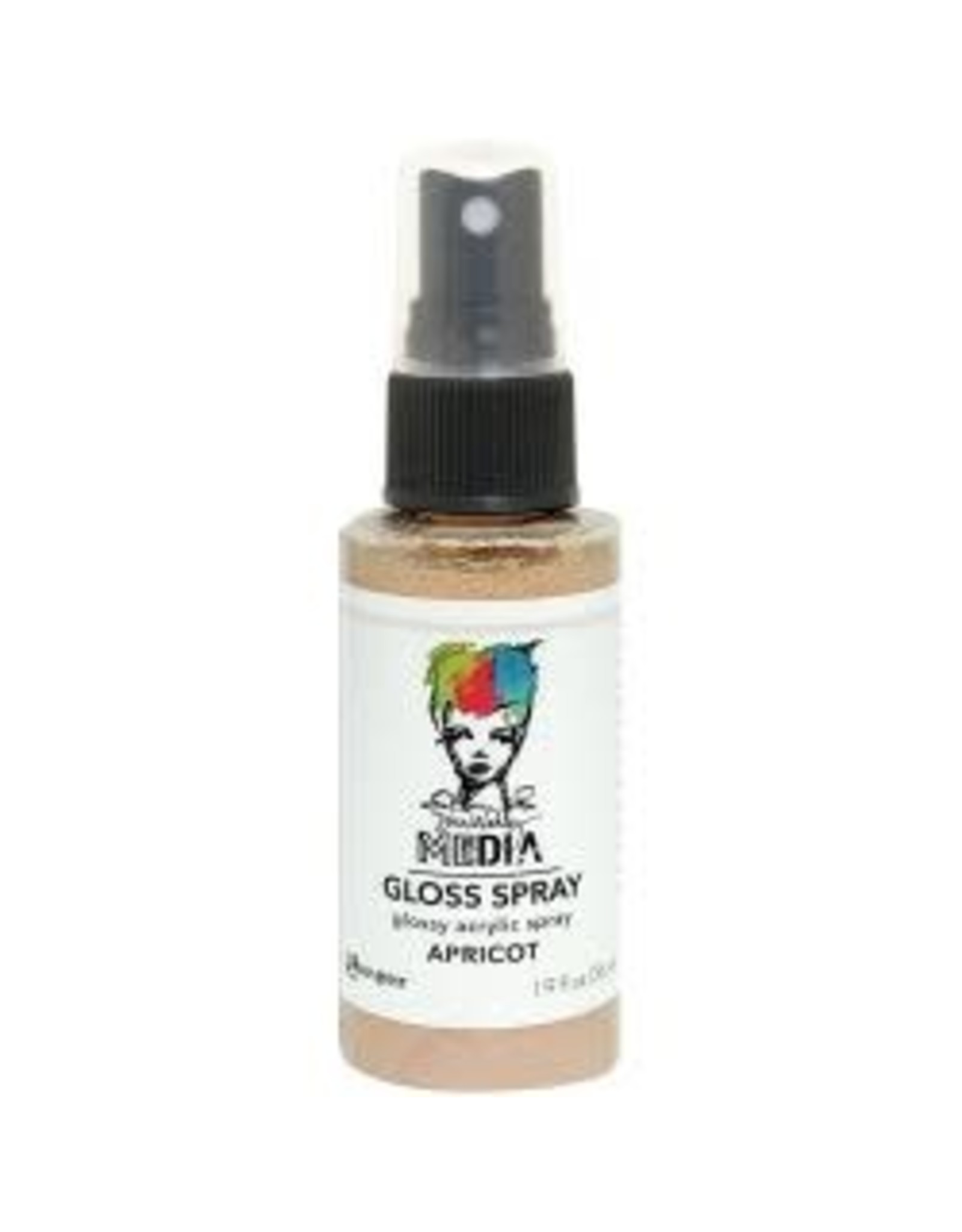 RANGER RANGER DINA WAKLEY MEDIA GLOSS SPRAY APRICOT 2OZ