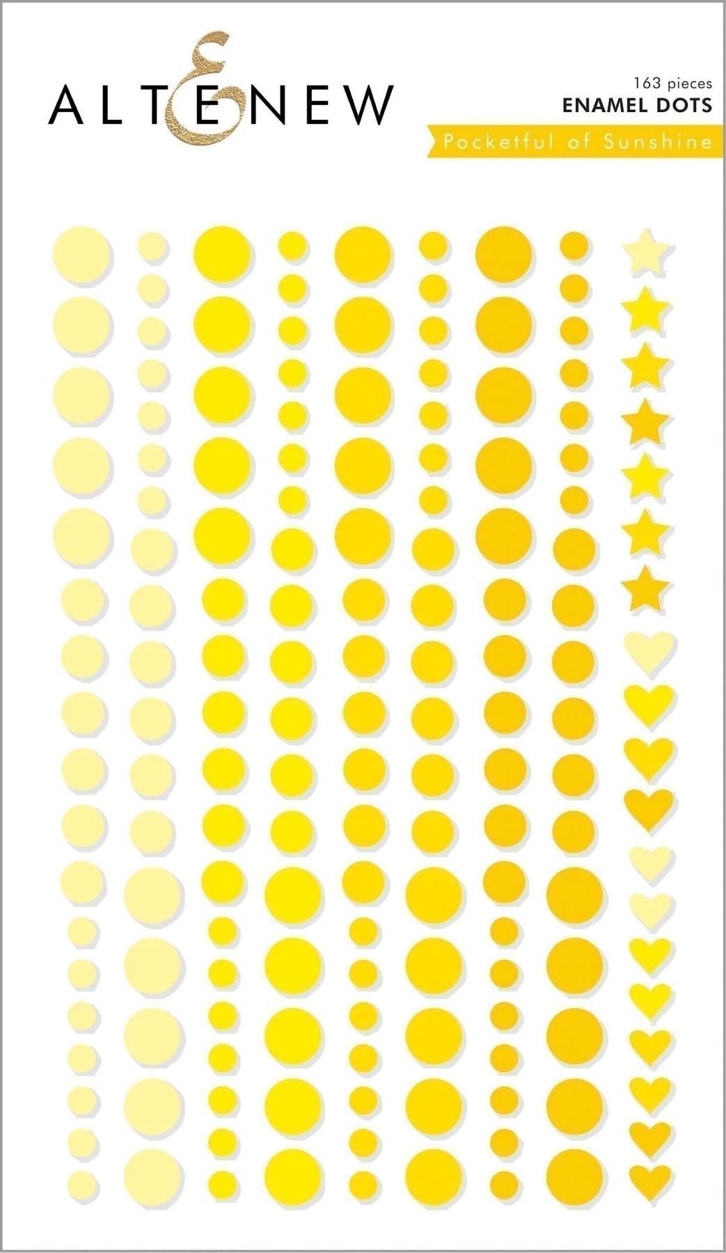ALTENEW ALTENEW POCKETFULL OF SUNSHINE ENAMEL DOTS
