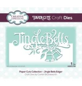 CREATIVE EXPRESSIONS CREATIVE EXPRESSIONS PAPER CUTS COLLECTION JINGLE BELLS EDGER DIE