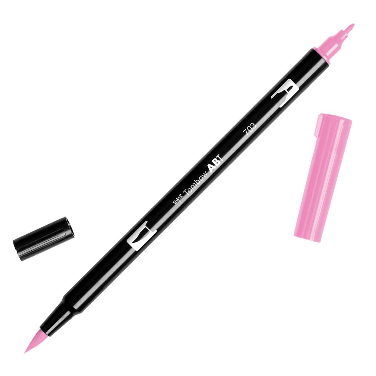 TOMBOW TOMBOW ABT-703 PINK ROSE DUAL BRUSH MARKER