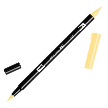 TOMBOW TOMBOW ABT-991 LIGHT OCHRE DUAL BRUSH MARKER