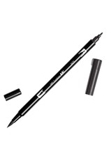TOMBOW TOMBOW ABT-N25 LAMP BLACK DUAL BRUSH MARKER