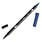 TOMBOW TOMBOW ABT-569 JET BLUE DUAL BRUSH MARKER