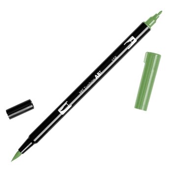 TOMBOW TOMBOW ABT-158 DARK OLIVE DUAL BRUSH MARKER